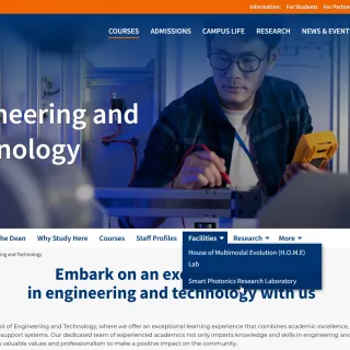 Sunway University Website